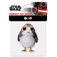 WinCraft Porgs Star Wars 4" x 4" Perfect Cut Decal