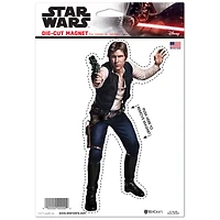 WinCraft Han Solo Star Wars 6" x 9" Die-Cut Magnet