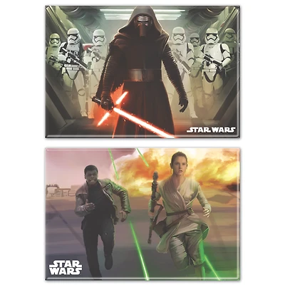 WinCraft Star Wars 2-Pack Metal Fridge Magnet Set