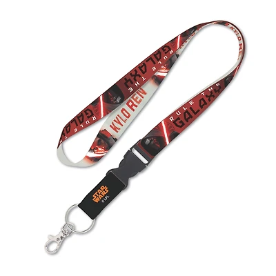 WinCraft Kylo Ren Star Wars Lanyard with Detachable Buckle