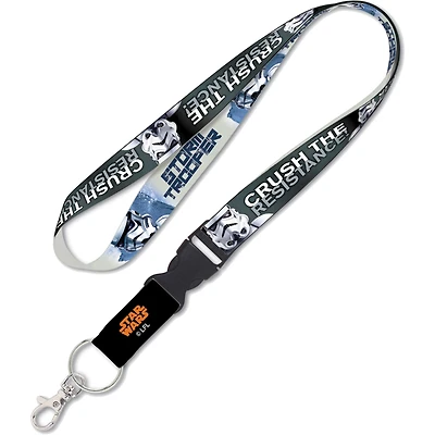 WinCraft Stormtrooper Star Wars Lanyard with Detachable Buckle