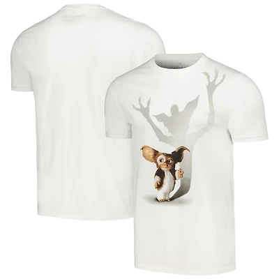 Men's Ripple Junction  White Gremlins Gizmo Shadow T-Shirt