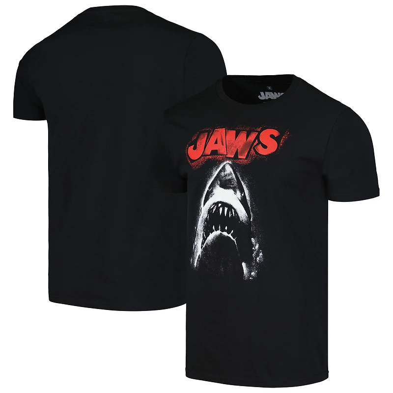 Men's Ripple Junction  Black Jaws Logo T-Shirt