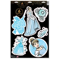 WinCraft Cinderella Disney Princess 11" x 17" Multi-Use Decal Sheet