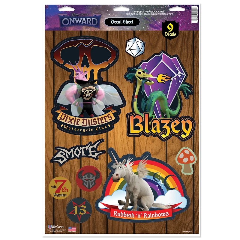 WinCraft  Onward 11" x 17" Multi-Use Decal Sheet