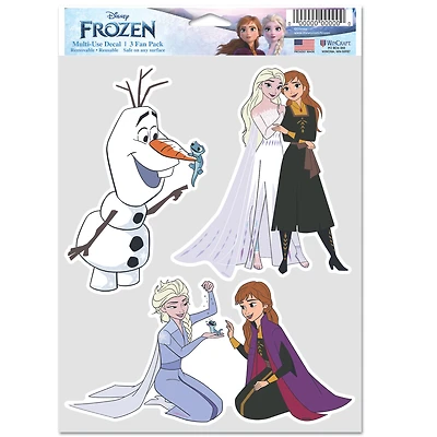 WinCraft Frozen  3-Pack Multi-Use Decal Set