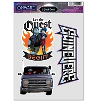 WinCraft Onward  3-Pack Multi-Use Decal Set