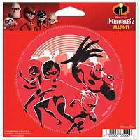 WinCraft  The Incredibles 4.5" x 6" Indoor/Outdoor Magnet