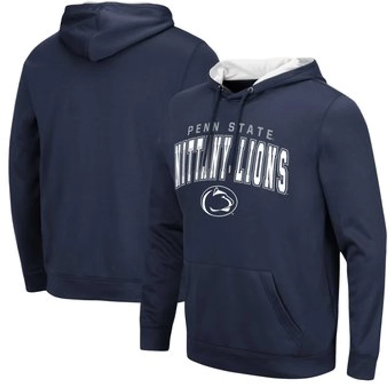 Men's Colosseum Navy Penn State Nittany Lions Resistance Pullover Hoodie