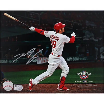 Nolan Arenado St. Louis Cardinals Autographed 8" x 10" White Jersey Home Run Photograph