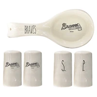 The Memory Company Atlanta Braves 3-Piece Artisan Kitchen Gift Set