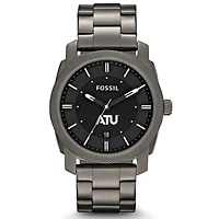 Men's Fossil  Gray Arkansas Tech Wonder Boys Machine Smoke Stainless Steel Watch