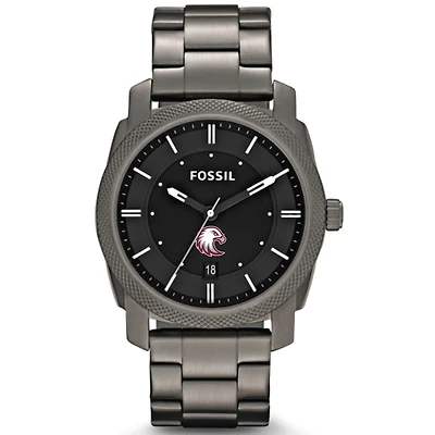 Men's Fossil  Gray Augsburg Auggies Machine Smoke Stainless Steel Watch