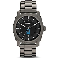Men's Fossil  Gray University of Baltimore Machine Smoke Stainless Steel Watch