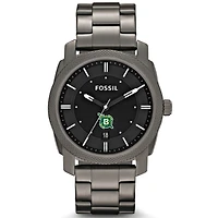 Men's Fossil  Gray Belhaven Blazers Machine Smoke Stainless Steel Watch