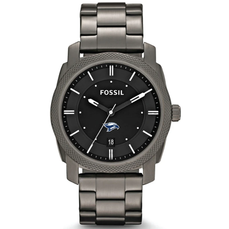 Men's Fossil Gray Broward Seahawks Machine Smoke Stainless Steel Watch