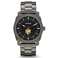 Men's Fossil  Gray UC Riverside Highlanders Machine Smoke Stainless Steel Watch