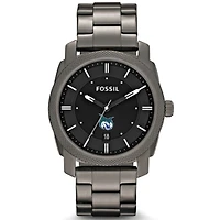 Men's Fossil  Gray Georgia College Bobcats Machine Smoke Stainless Steel Watch