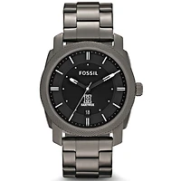 Men's Fossil  Gray Hartwick College Hawks Machine Smoke Stainless Steel Watch