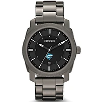 Men's Fossil  Gray Hawaii Pacific Sharks Machine Smoke Stainless Steel Watch