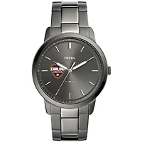 Men's Fossil  Gray Carlow University Celtics Minimalist Three-Hand Smoke Watch
