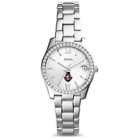 Women's Fossil  Silver Austin Peay State Governors Scarlette Mini Three-Hand Date Watch