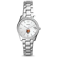 Women's Fossil  Silver Buffalo State Bengals Scarlette Mini Three-Hand Date Watch