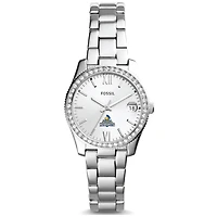 Women's Fossil  Silver Carleton Knights Scarlette Mini Three-Hand Date Watch