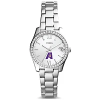Women's Fossil  Silver LSUA Generals Scarlette Mini Three-Hand Date Watch