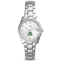 Women's Fossil  Silver McDaniel Green Terror Scarlette Mini Three-Hand Date Watch