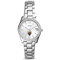 Women's Fossil  Silver Minnesota State Mavericks Scarlette Mini Three-Hand Date Watch