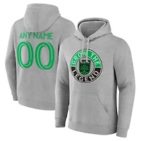 Men's Gray Austin FC The Game Is Everything Personalized Any Name & Number Pullover Hoodie