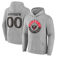 Men's Gray D.C. United The Game Is Everything Personalized Any Name & Number Pullover Hoodie