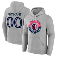 Men's Gray St. Louis City SC The Game Is Everything Personalized Any Name & Number Pullover Hoodie