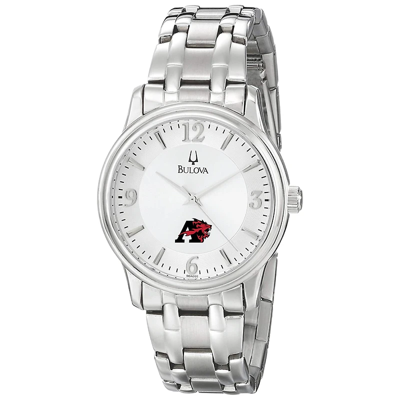 Men's Bulova  Silver Albright Lions Stainless Steel Quartz Watch