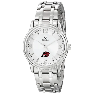 Men's Bulova  Silver Albright Lions Stainless Steel Quartz Watch