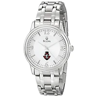 Men's Bulova  Silver Austin Peay State Governors Stainless Steel Quartz Watch