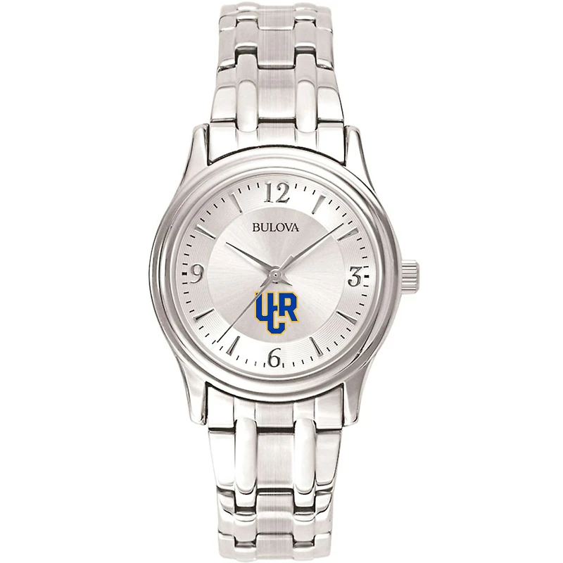 Women's Bulova Silver UC Riverside Highlanders Silver-Tone Dial Stainless Steel Quartz Watch