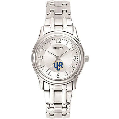 Women's Bulova Silver UC Riverside Highlanders Silver-Tone Dial Stainless Steel Quartz Watch
