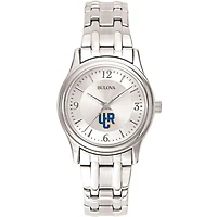 Women's Bulova  Silver UC Riverside Highlanders Silver-Tone Dial Stainless Steel Quartz Watch