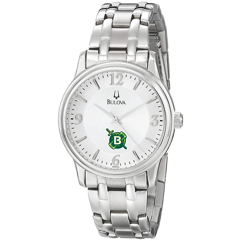 Men's Bulova  Silver Belhaven Blazers Stainless Steel Quartz Watch