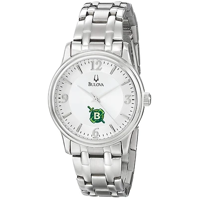 Men's Bulova  Silver Belhaven Blazers Stainless Steel Quartz Watch