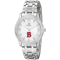 Men's Bulova  Silver Benedictine Eagles Stainless Steel Quartz Watch