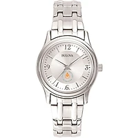 Women's Bulova  Silver Culinary Institute of America Steels Silver-Tone Dial Stainless Steel Quartz Watch