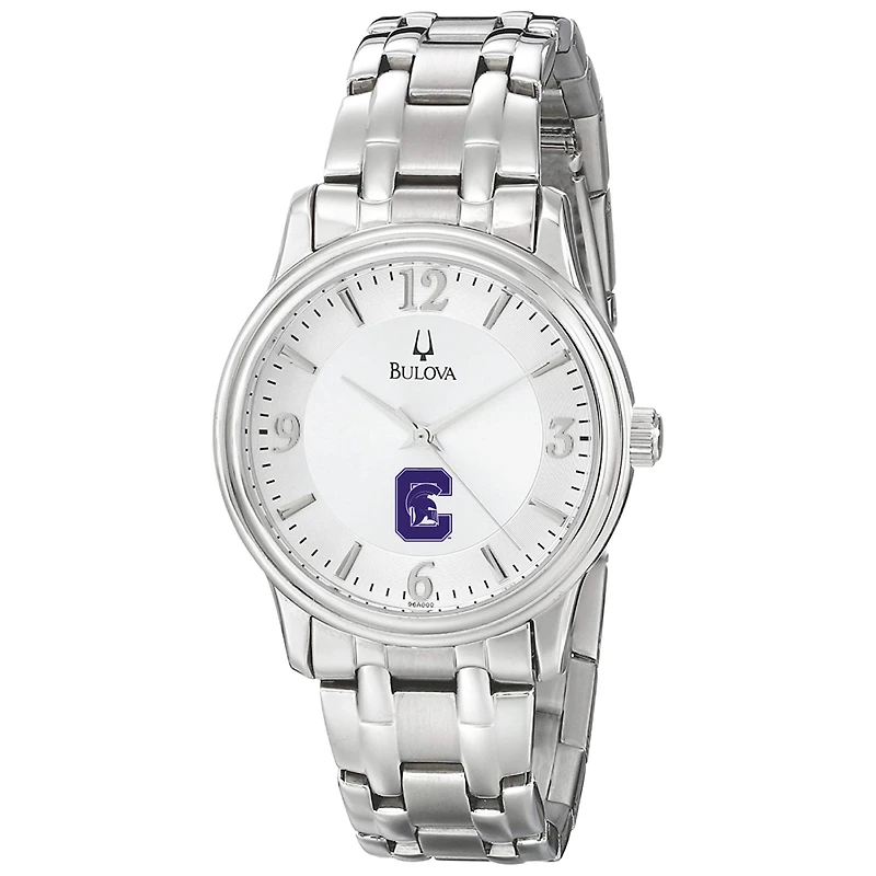 Men's Bulova Silver Capital University Comets Stainless Steel Quartz Watch