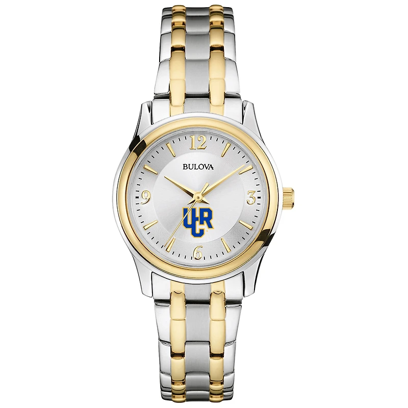 Women's Bulova  Silver/Gold UC Riverside Highlanders Two-Tone Stainless Steel Watch