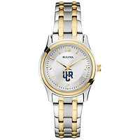 Women's Bulova  Silver/Gold UC Riverside Highlanders Two-Tone Stainless Steel Watch