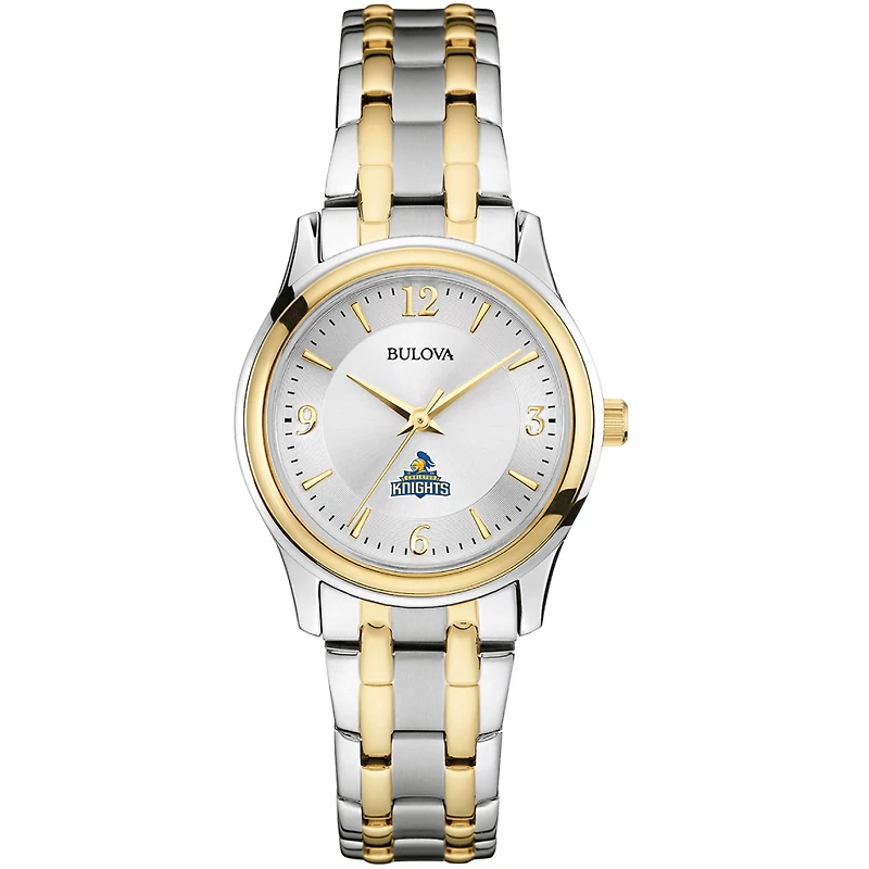 Women's Bulova Silver/Gold Carleton Knights Two-Tone Stainless Steel Watch