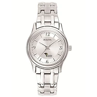 Women's Bulova  Silver Lindenwood Lions Silver-Tone Dial Stainless Steel Quartz Watch