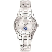 Women's Bulova  Silver Moravian Greyhounds Silver-Tone Dial Stainless Steel Quartz Watch